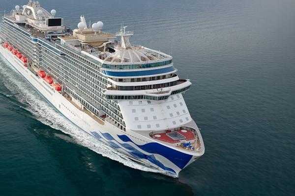 Τα πρώτα πλοία LNG της Princess Cruises:Τα μεγαλύτερα στην Ιταλία