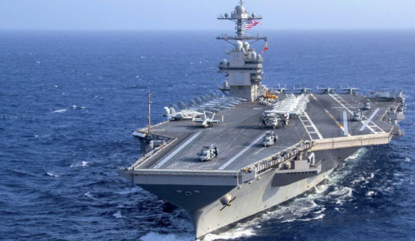 Στη Σούδα το Αμερικανικό αεροπλανοφόρο «USS Gerald Ford»