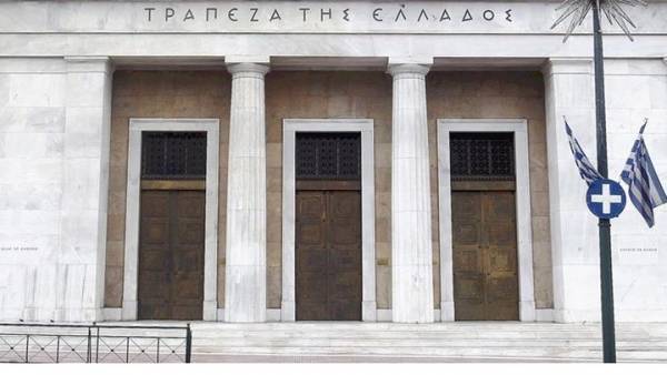 ΤτΕ: Ταμειακό πρωτογενές έλλειμμα 326 εκατ. ευρώ στο α' τρίμηνο