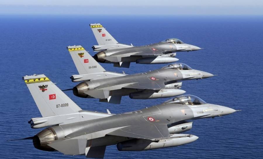 Νέες τουρκικές παραβιάσεις στο Αιγαίο από οπλισμένα αεροσκάφη