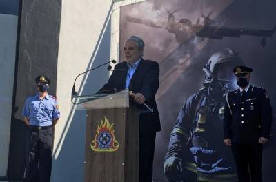 Στυλιανίδης: Περήφανος για το ελληνικό Πυροσβεστικό Σώμα-Υπάρχουν περιθώρια βελτίωσης