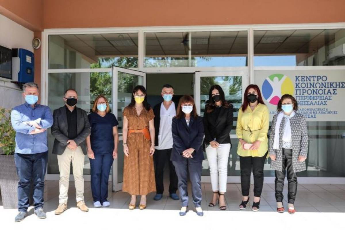 ΠτΔ:Στο Παράρτημα Αποθεραπείας και Αποκατάστασης παιδιών με αναπηρίες στην Καρδίτσα
