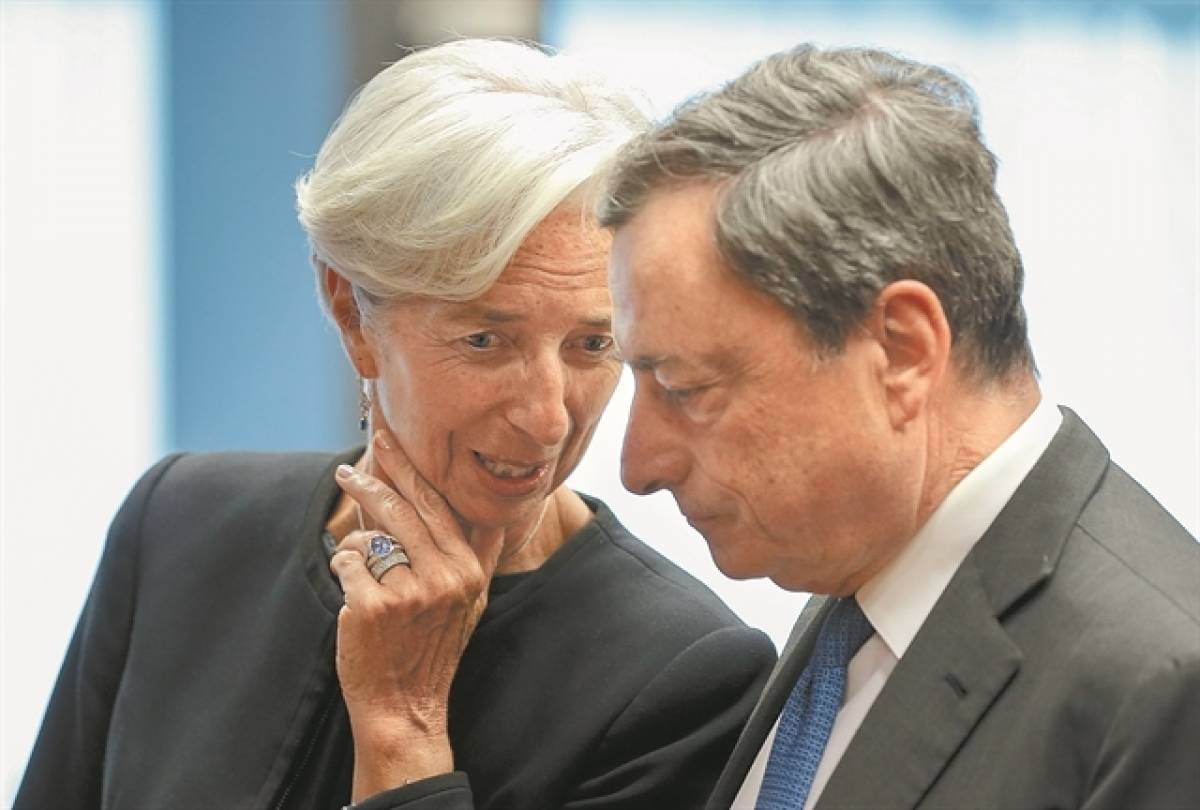 Ο Ντράγκι παρέδωσε τη σκυτάλη της ΕΚΤ στη Λαγκάρντ