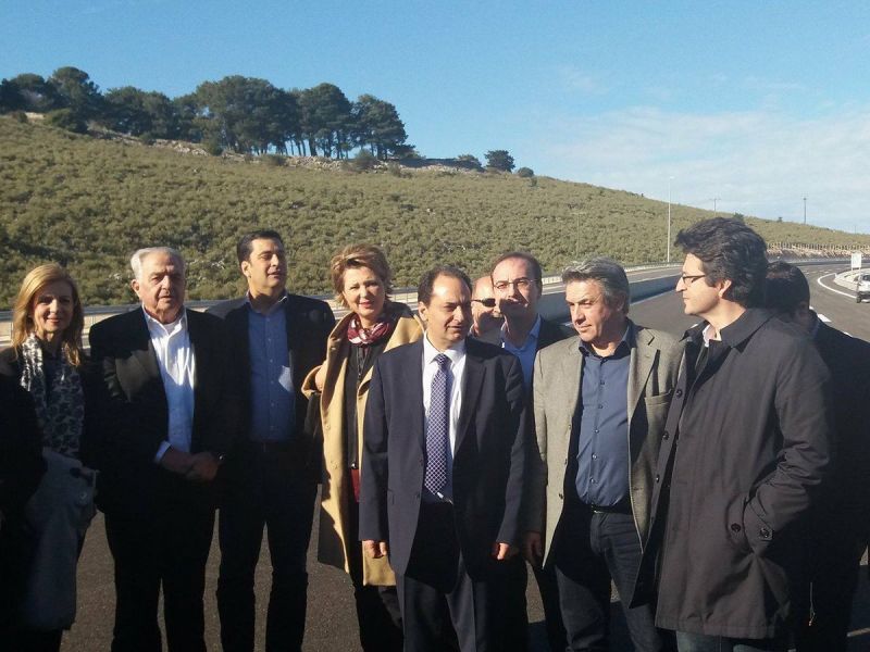 Παραδόθηκε τμήμα της Ιονίας οδού από κόμβο Κουβαρά έως Αμφιλοχία