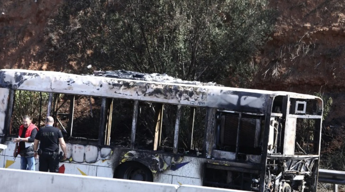 Θεσσαλονίκη: Φωτιά σε λεωφορείο- Η ανακοίνωση του ΟΑΣΘ