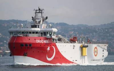 Παρατάθηκε έως 27/10 η τουρκική Navtex για το Oruc Reis