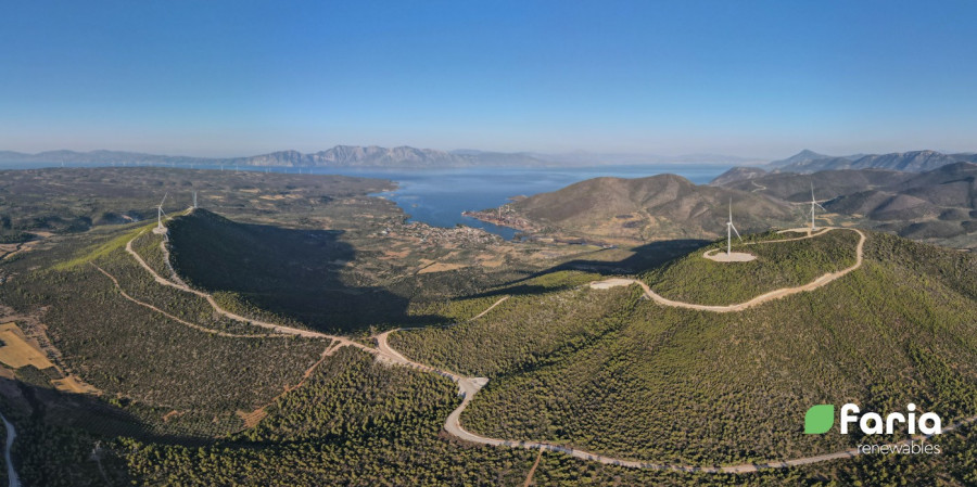 Η FARIA Renewables ενισχύει το χαρτοφυλάκιό της με δύο νέα αιολικά έργα συνολικής ισχύος 30,8 MW