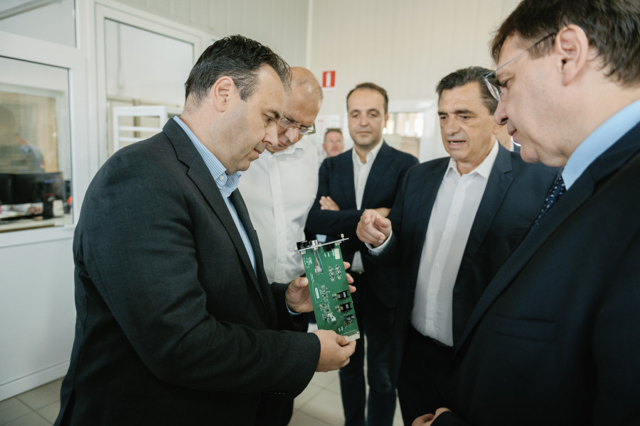 Επίσκεψη της ηγεσίας του Υπουργείου Ψηφιακής Διακυβέρνησης στην Prisma Electronics στην Αλεξανδρούπολη