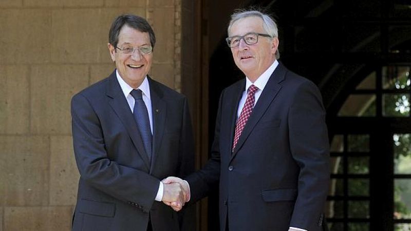 Κυπριακό &amp; ενεργειακά στο επίκεντρο της συζήτησης Αναστασιάδη- Γιούνκερ