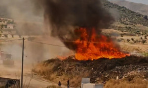 Φωτιά στο Μαρκόπουλο: Συνελήφθη ένας 60χρονος και του επιβλήθηκε πρόστιμο