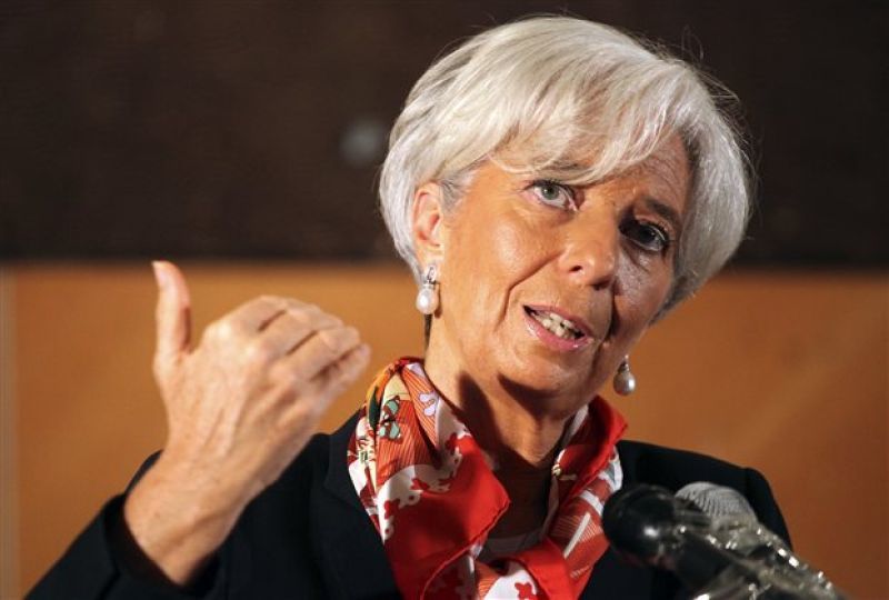 Λαγκάρντ: "Θα ήταν καλύτερα για την Ελλάδα εάν γινόταν νωρίτερα το PSI"