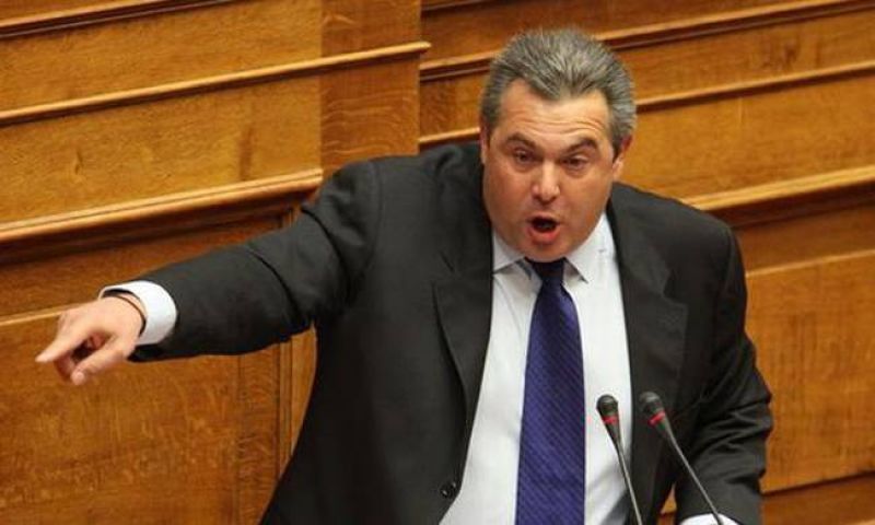 Βουλή-Καμμένος: Προτείνω φόρο στις τραπεζικές συναλλαγές