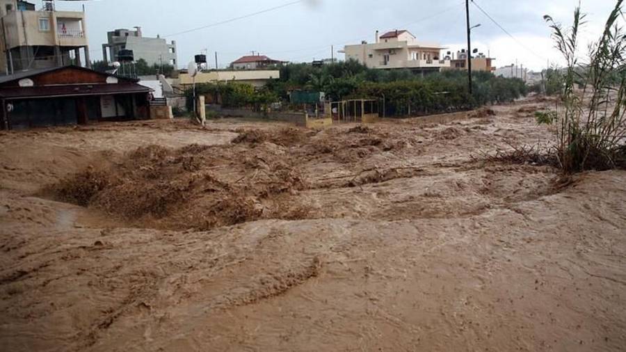 ΕΑΕΕ:Σχεδόν €21 εκατ. οι απαιτήσεις αποζημιώσεων για ζημιές στην Κρήτη