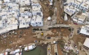 Κακοκαιρία: Σε κατάσταση έκτακτης ανάγκης Πάρος και Μύκονος