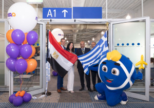 Επίσημη τελετή υποδοχής της αντιπροσωπείας της AIRCAIRO στον Διεθνή Αερολιμένα Αθηνών