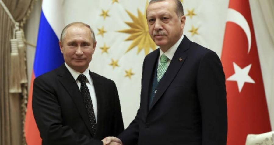 Πούτιν και Ερντογάν επανέλαβαν τη δέσμευση στις συμφωνίες στη Συρία