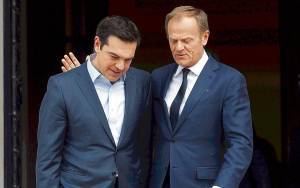 Ενθουσιασμένος ο Τουσκ στο twitter: «Αποστολή εξετελέσθη», έγραψε σε Τσίπρα-Ζάεφ