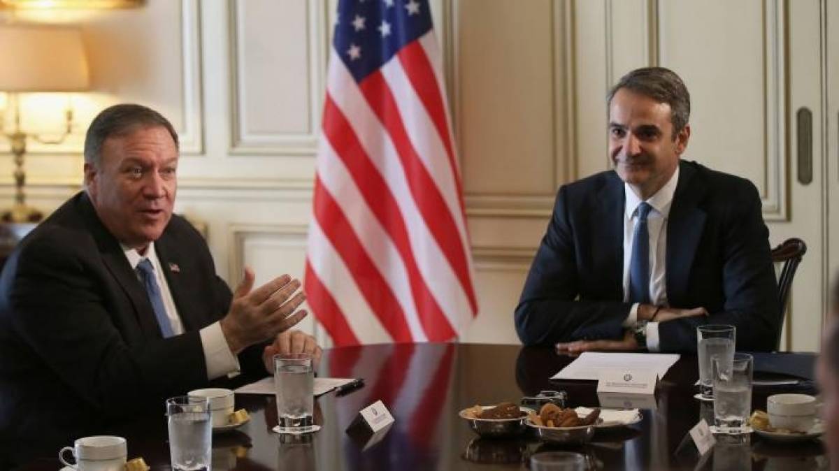 Εποικοδομητική για τον Μητσοτάκη η συνάντηση με τον Πομπέο