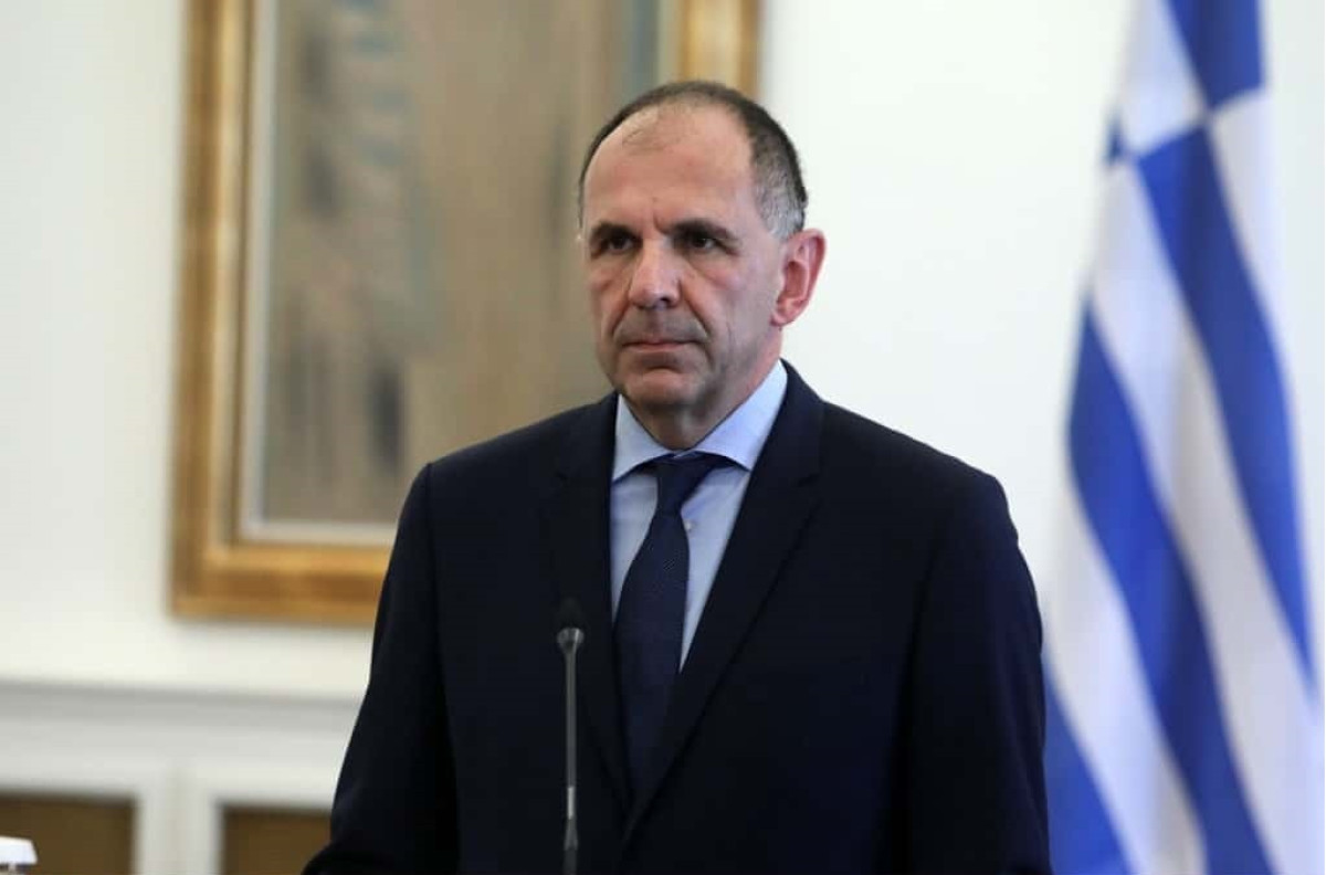 Συνάντηση Γεραπετρίτη με τον Παλαιστίνιο υπουργό Εξωτερικών