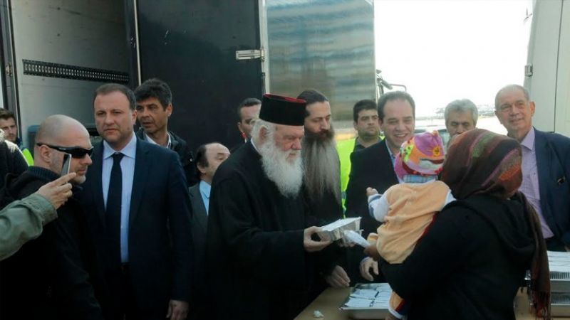 Παρέμβαση Ιερώνυμου για το προσφυγικό