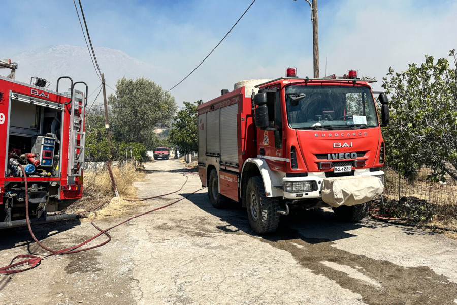 Χαλκιδική: Φωτιά σε εργοστάσιο ανακύκλωσης