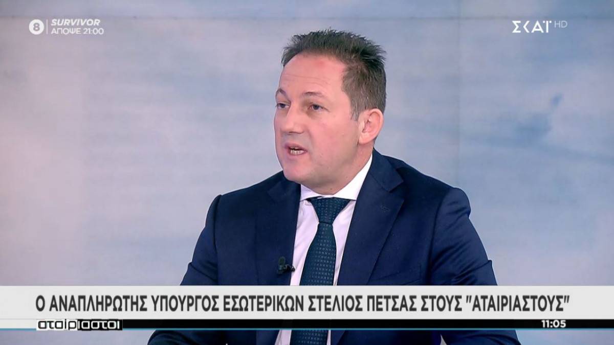 Πέτσας κατά Τσίπρα: Αν χάσει τις εκλογές,θα πρέπει να παραιτηθεί