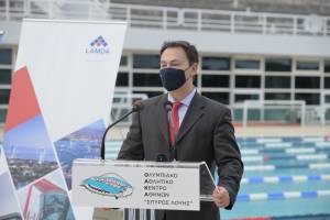 Lamda Development: Υπογραφή σύμβασης ανακατασκευής του Ολυμπιακού Κέντρου Υγρού Στίβου