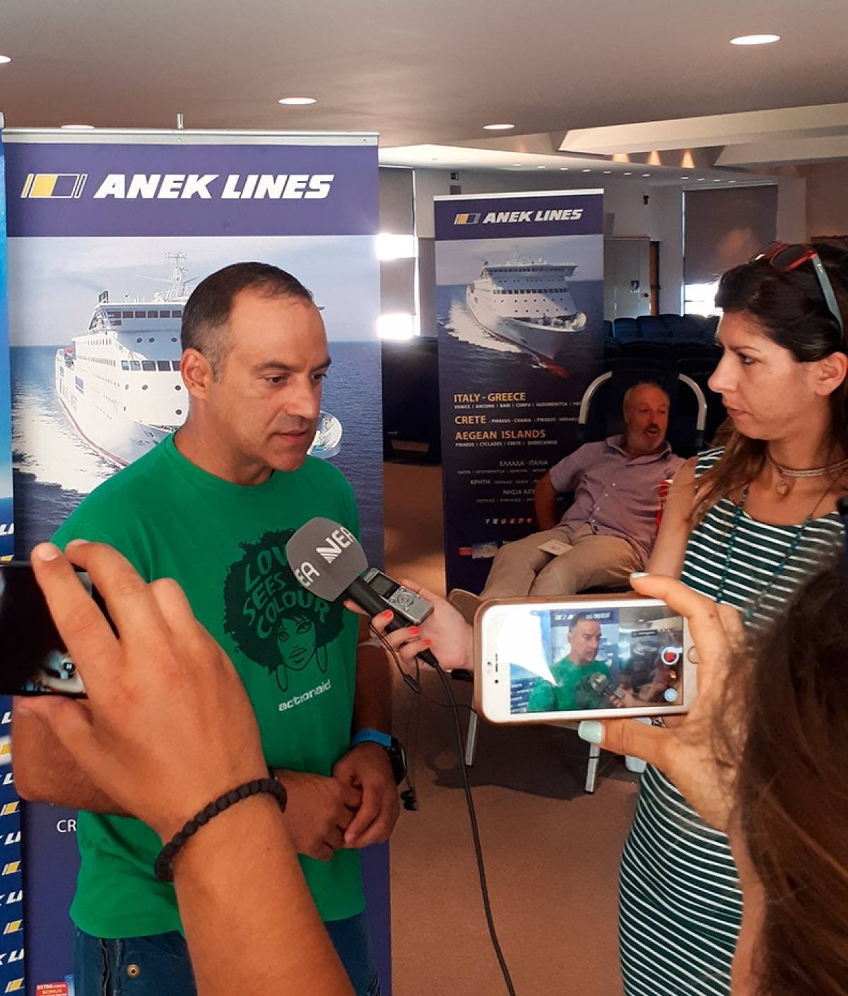ΑΝΕΚ LINES: Μεγάλη ανταπόκριση του κόσμου στην Εθελοντική Αιμοδοσία