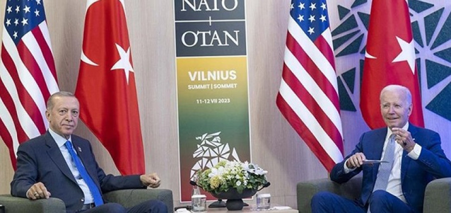 Συνάντηση Ερντογάν-Μπάιντεν στο Βίλνιους: «Ξεκινάμε μία νέα προσέγγιση»