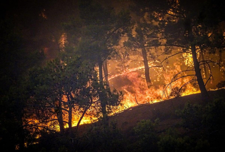 Ακραίος κίνδυνος πυρκαγιάς σήμερα σε έξι περιφέρειες της χώρας