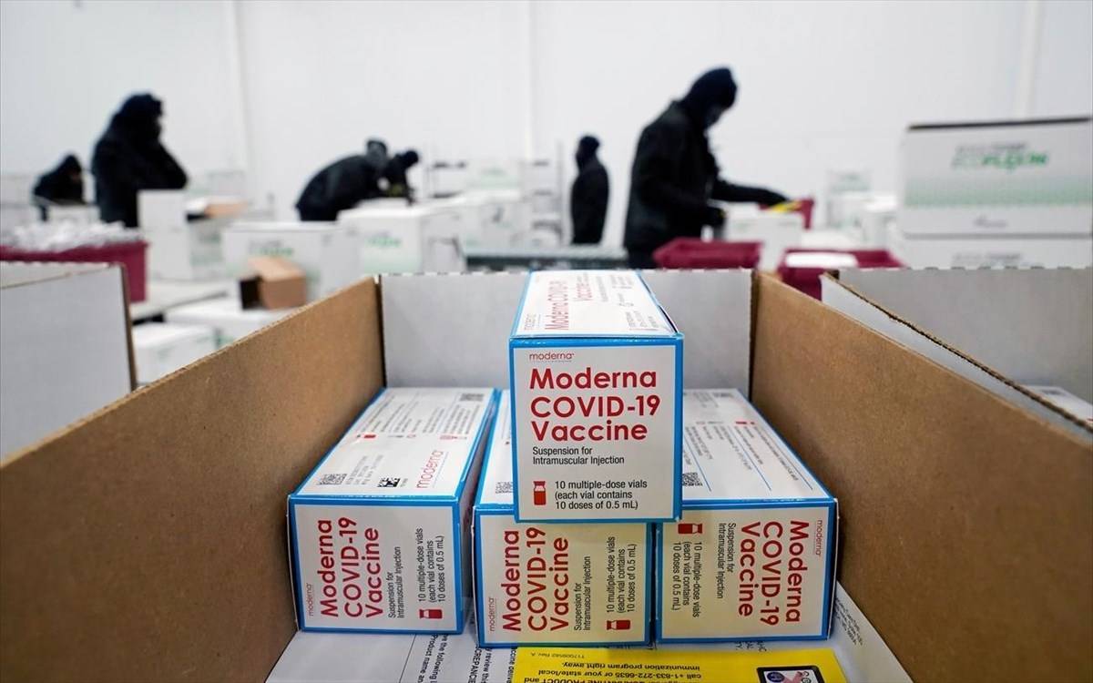 Μελέτη: Τουλάχιστον 4 μήνες ανοσία από το εμβόλιο της Moderna