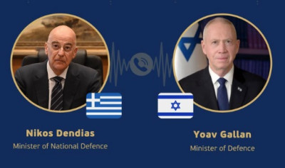 Επικοινωνία Δένδια-Ισραηλινού υπουργού Άμυνας: Προτεραιότητα η προστασία των πολιτών