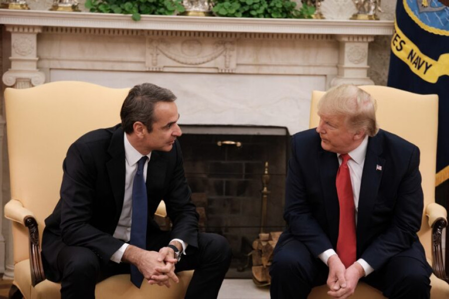 Θα ήθελε ο Μητσοτάκης μία συνάντηση με τον Τραμπ;