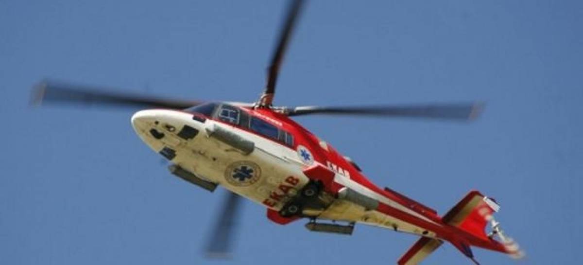 ΕΚΑΒ: Με επιτυχία η αερομεταφορά δύο τραυματιών από την Κω