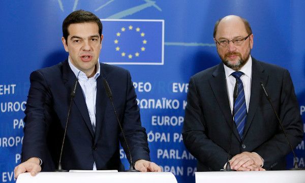 Το μήνυμα που του έστειλε ο Τσίπρας δημοσιοποίησε ο Σουλτς