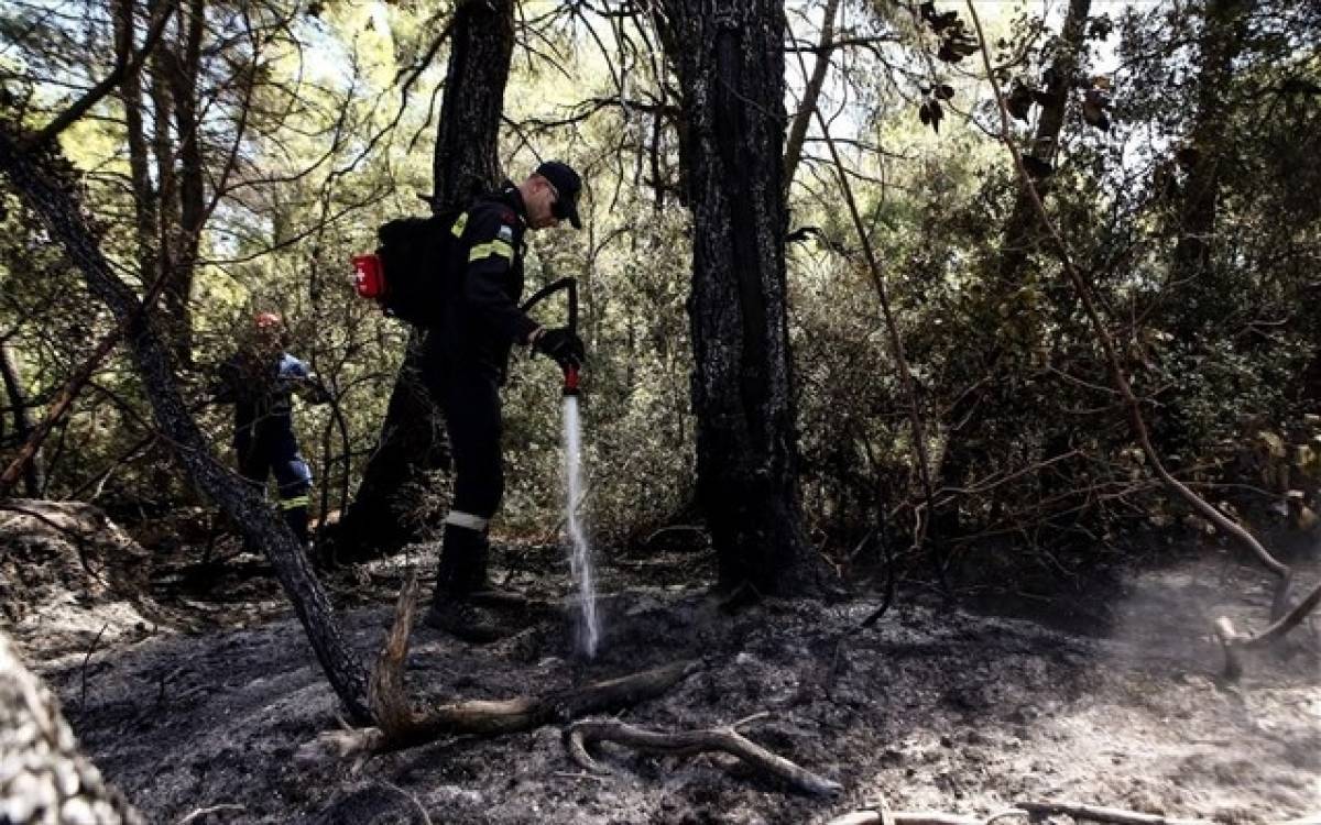 Συνελήφθη αλλοδαπός για την πυρκαγιά στη Λέρο