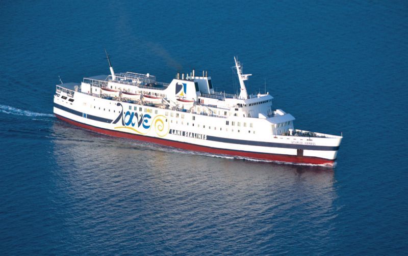 Η Καλαμάτα συνδέεται ακτοπλοϊκώς με τα Κύθηρα και την Κρήτη