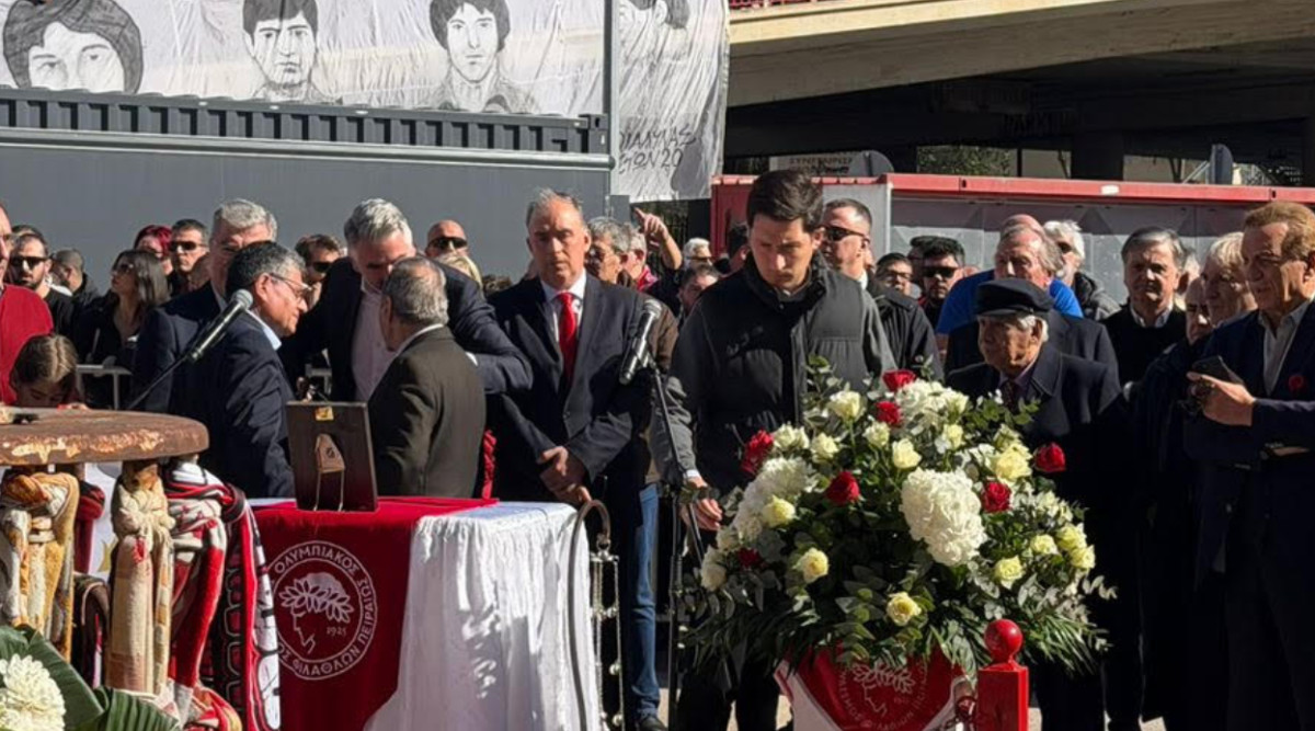Στο μνημόσυνο για τα θύματα της Θύρας 7, εκπροσώπησε το ΠΑΣΟΚ, ο Παύλος Χρηστίδης