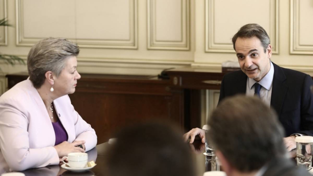 Μητσοτάκης: Ασύμμετρη απειλή στα θαλάσσια και χερσαία σύνορα Ελλάδας-ΕΕ