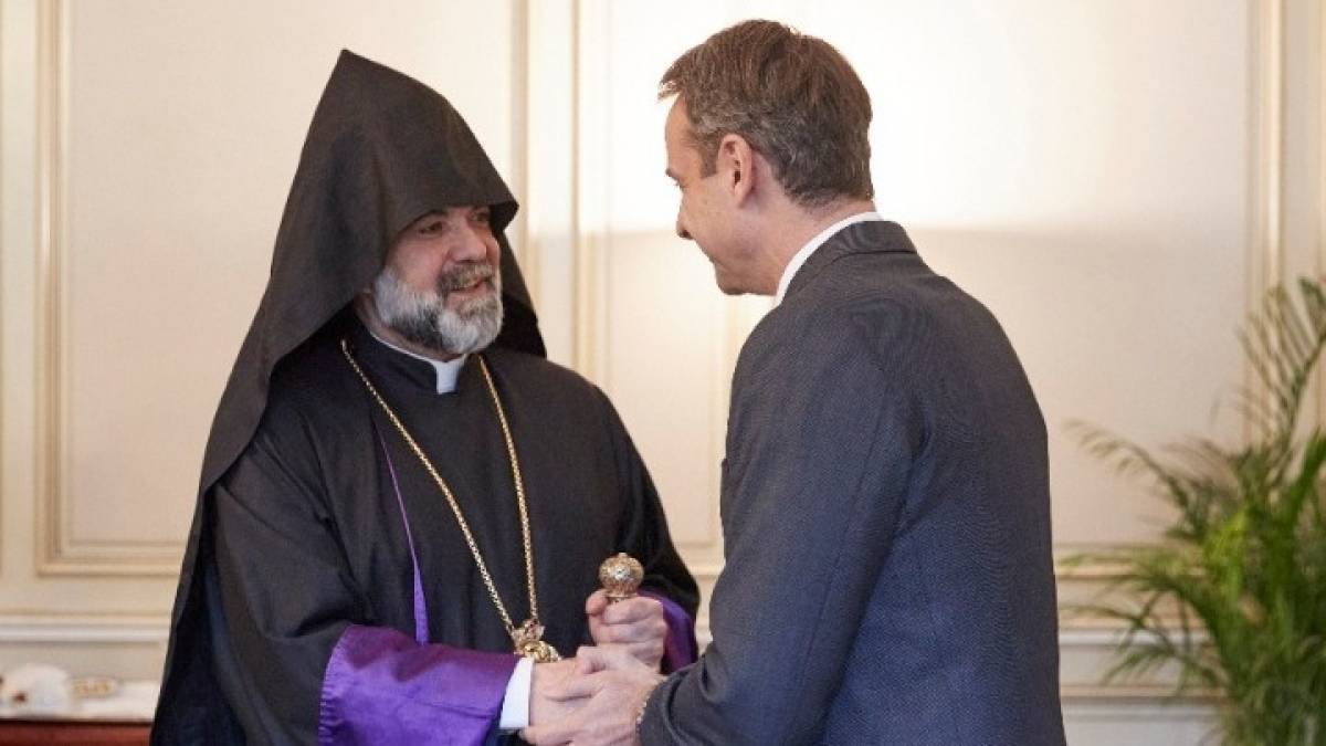 Μέλη της αρμένικης κοινότητας στην Ελλάδα συνάντησε ο Πρωθυπουργός