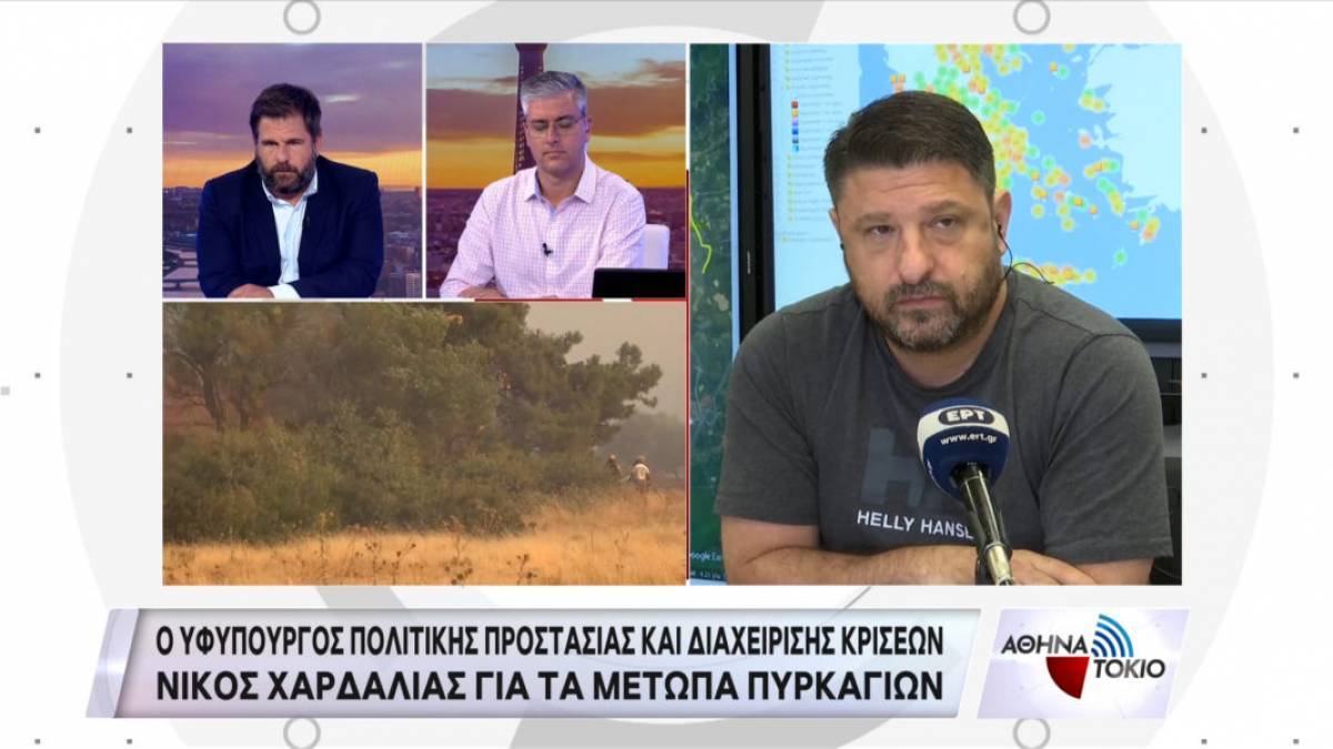 Χαρδαλιάς: Οι δύσκολες ημέρες ξεκινούν όταν τελειώσει ο καύσωνας