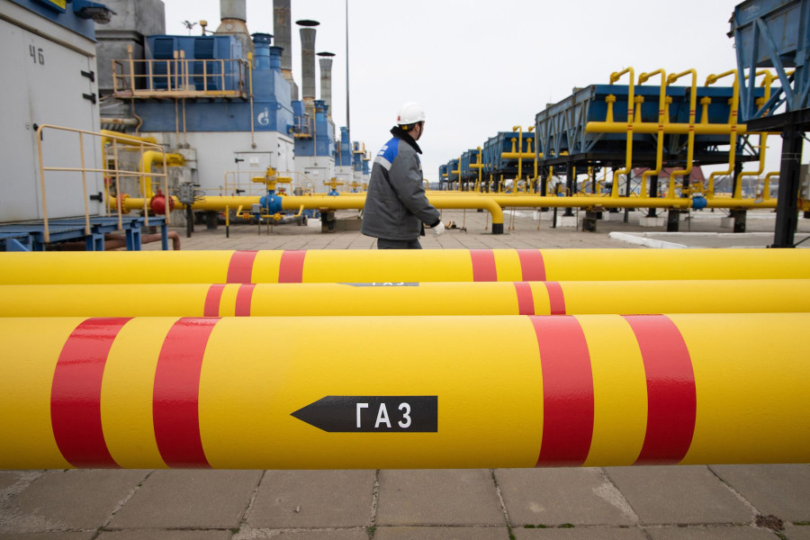 Gazprom: Ελαφρά αυξημένες οι ροές αερίου στην Ευρώπη μέσω Ουκρανίας