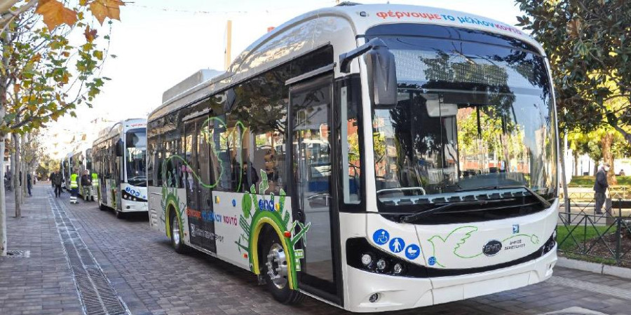 Δήμος Περιστερίου: Παρέλαβε τα πρώτα 5 ηλεκτρικά λεωφορεία της ΒYD