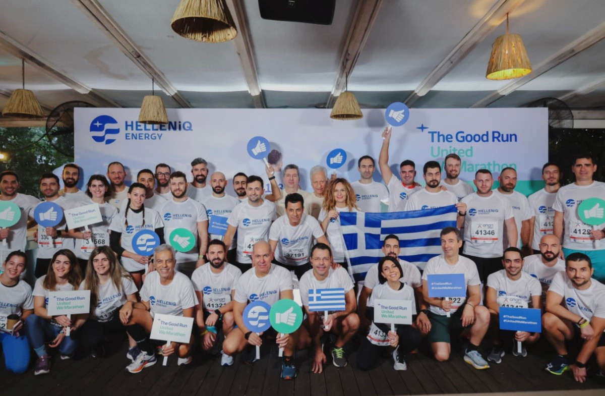 Περισσότεροι από 350 εθελοντές της HELLENiQ ENERGY στον 42ο Μαραθώνιο της Αθήνας