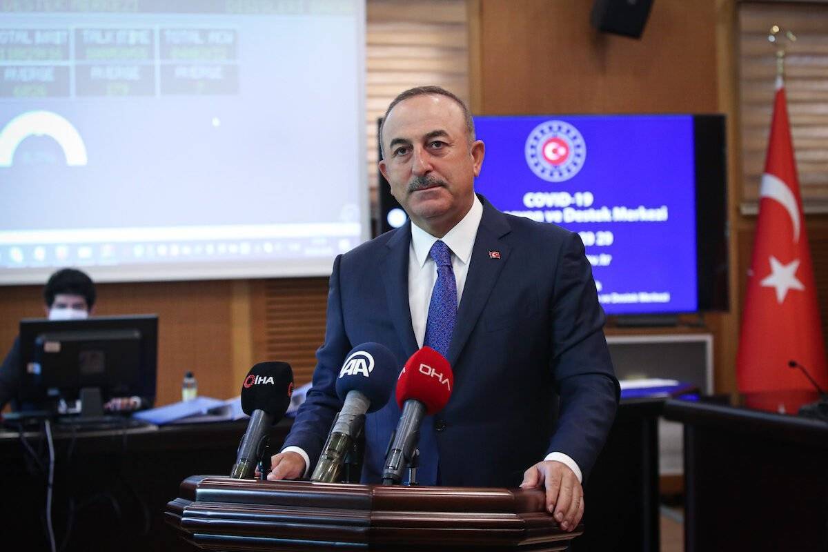 Τσαβούσογλου: Διεκδικούμε ένα δίκαιο θαλάσσιο όριο στην ανατολική Μεσόγειο