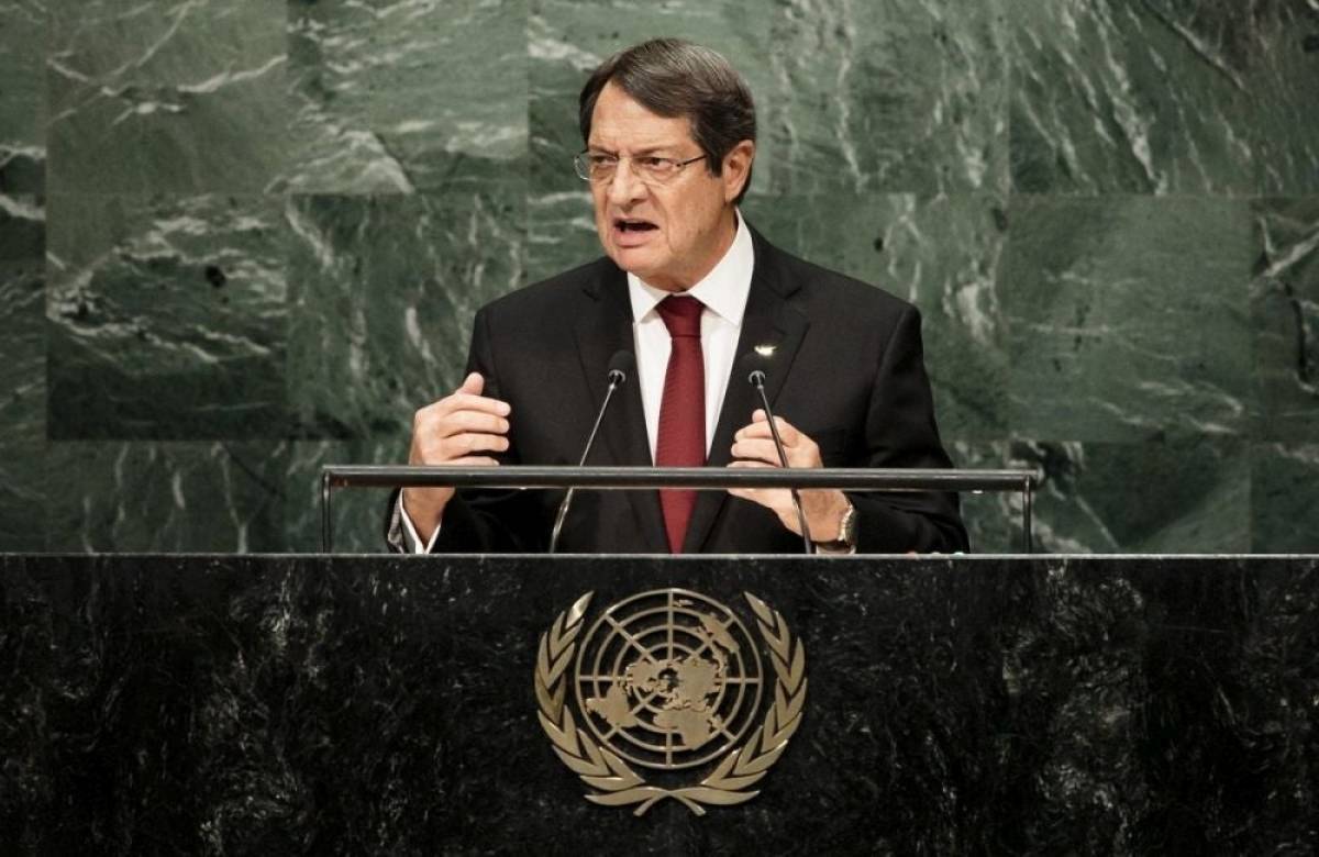 Αναστασιάδης: Καμιά ανοχή στη διπλωματία των κανονιοφόρων και στους εκβιασμούς