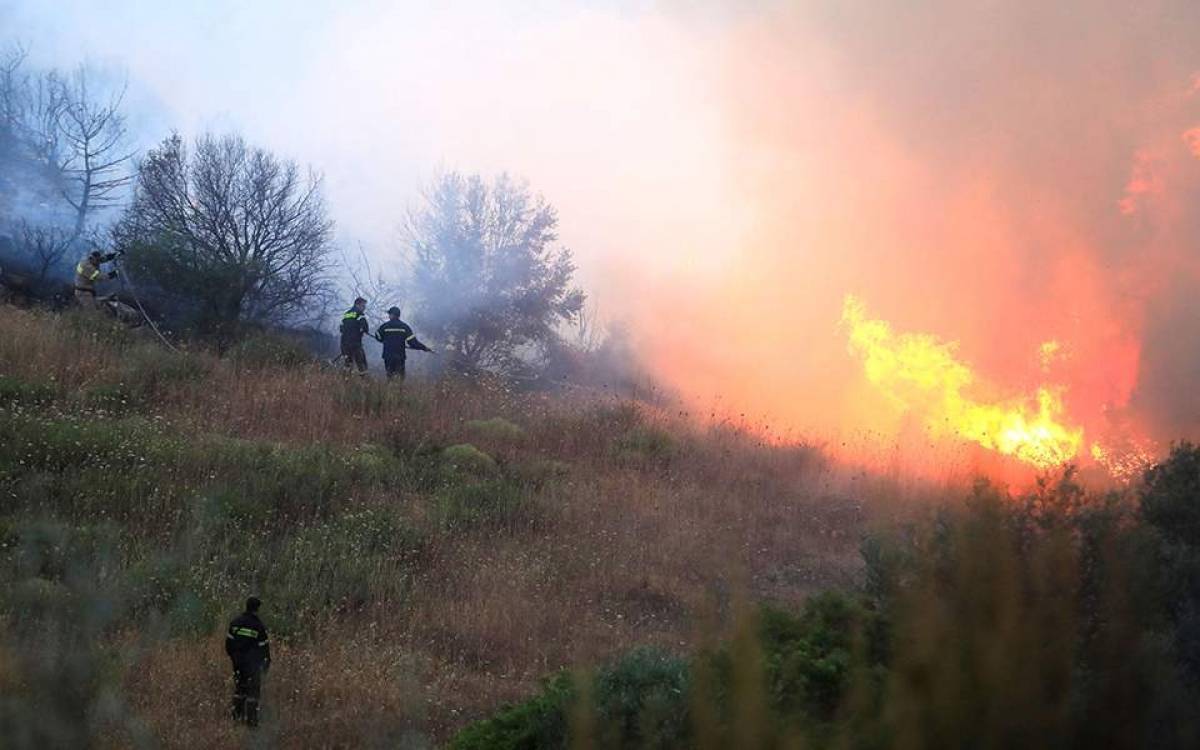 Πυρκαγιά ξέσπασε στην Ανατολική Μάνη