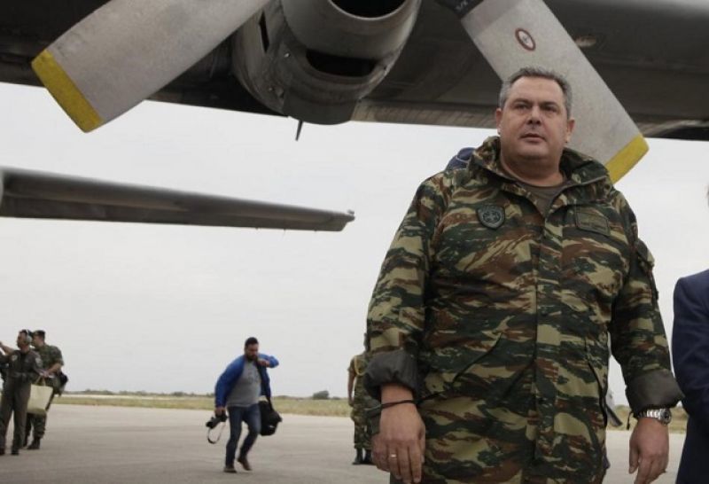 Ανησυχία Καμμένου για «ατύχημα»στο Αιγαίο
