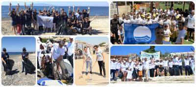 Creta Maris: Καθάρισαν τη «Γαλάζια Σημαία» για 6η συνεχόμενη χρονιά