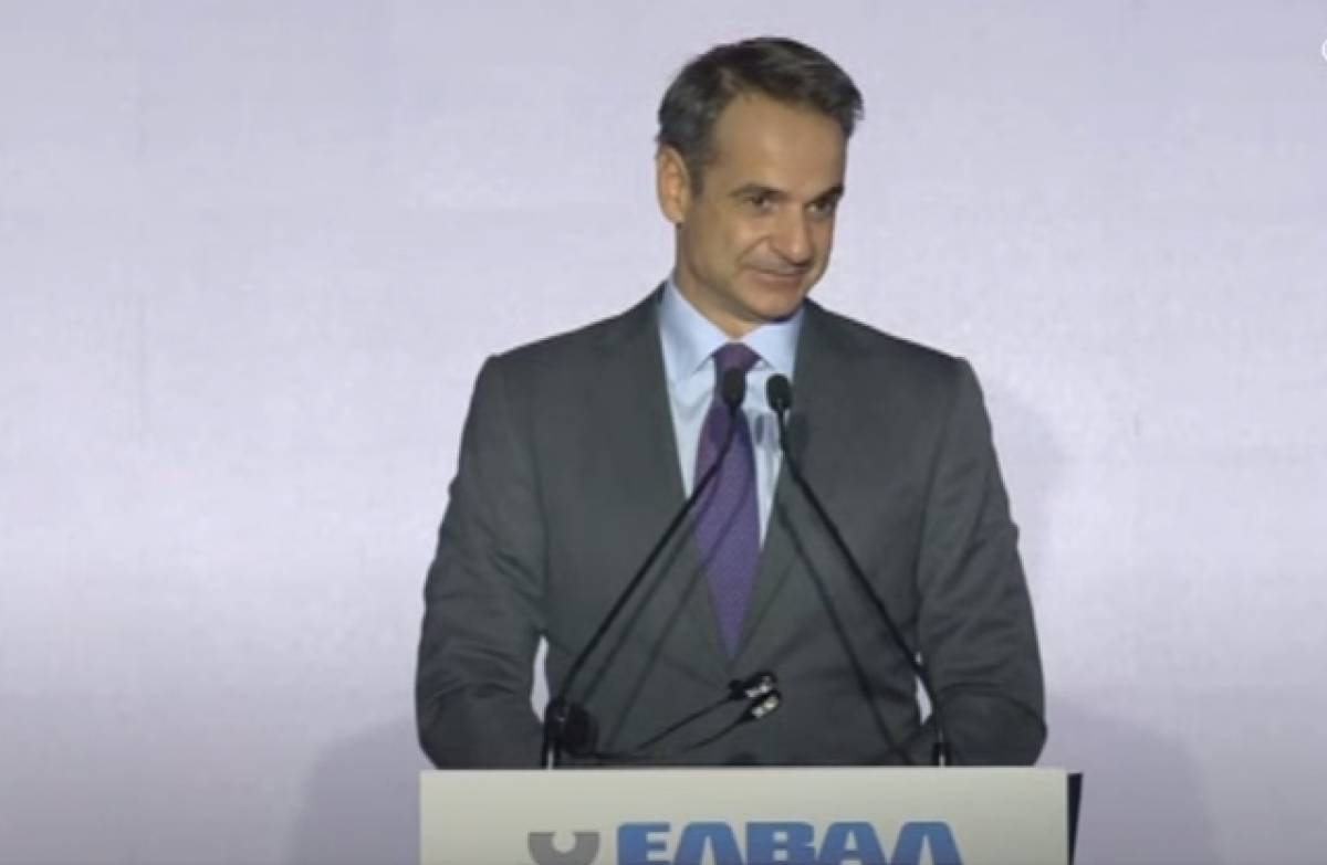 Μητσοτάκης: Εθνικός στόχος η αύξηση του μεριδίου βιομηχανίας και ο διπλασιασμός των άμεσων επενδύσεων